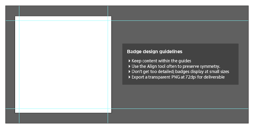 badge design guidelines