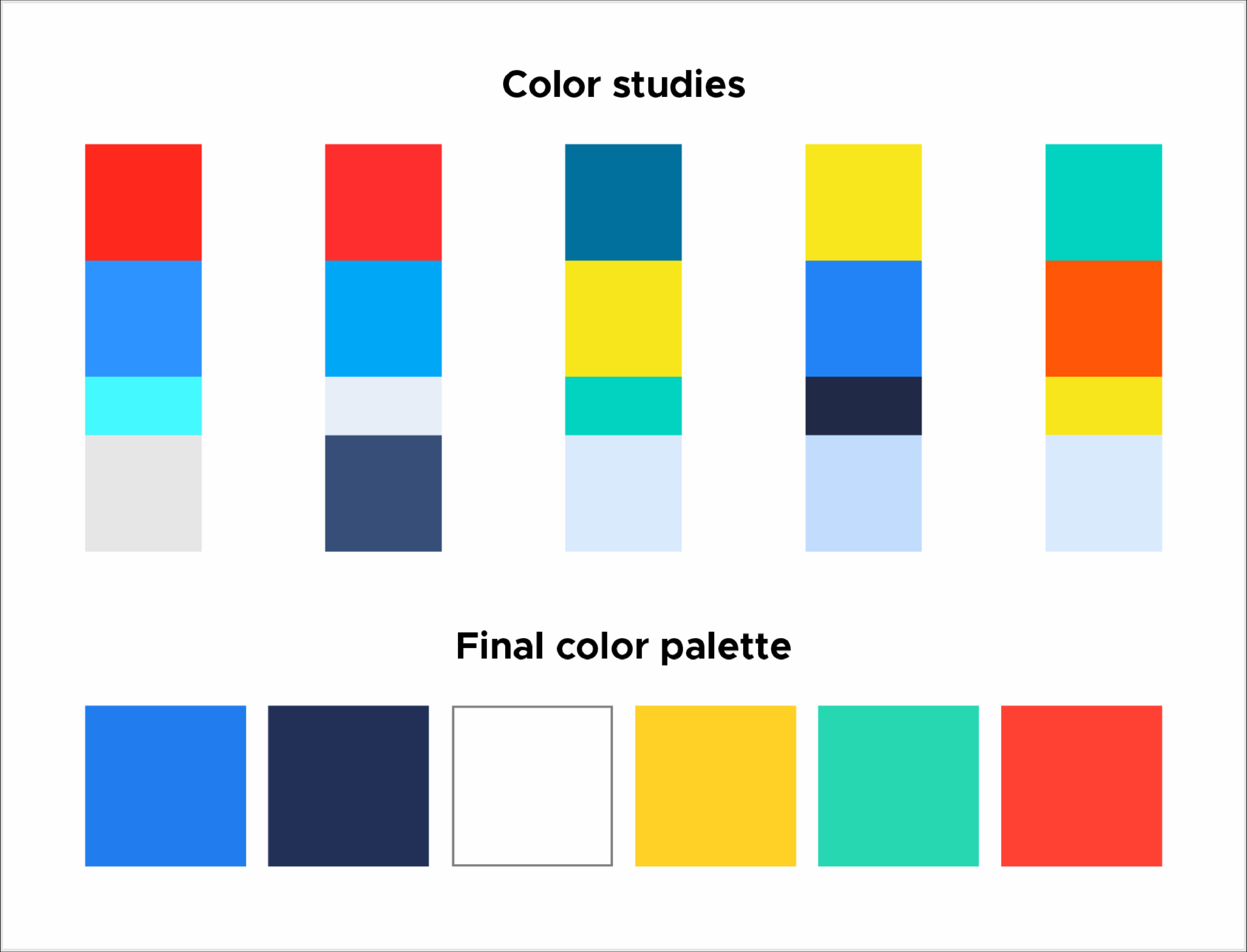 Participate color studies