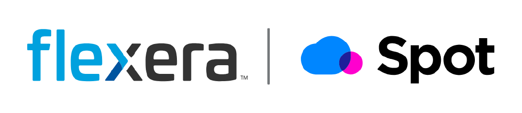 Spot and Flexera logos