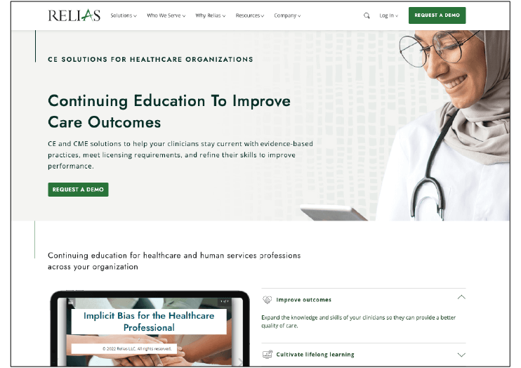 relias.com product page